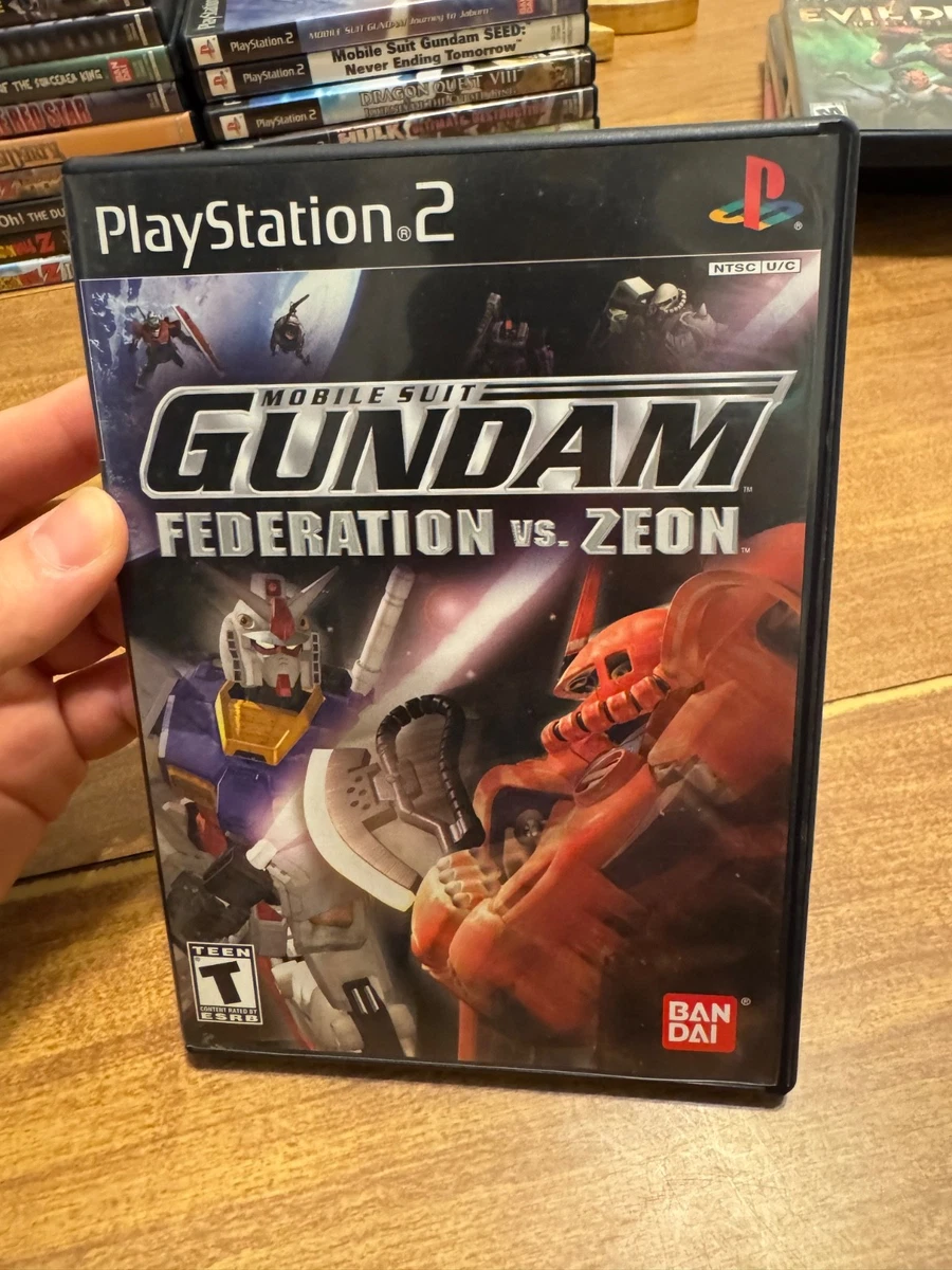 Mobile Suit Gundam: Federation vs. Zeon Video Games for sale | eBay