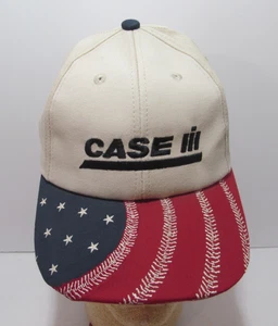 De colección K-Products CASE IH Patriótico Bandera de EE. UU. OSFM Gorra Sombrero - Imagen 1 de 5