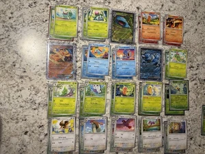 Pokemon 151 2023 Complete Master Base Set 1-165 All C/U/R/Ex/Rev - Picture 1 of 9