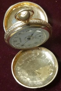 14k Gold Columbus B.W.C. Co. Pocket Watch | 1892 | SN 197283 | Columbus Movement - Picture 1 of 10
