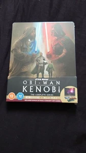 Star Wars: Obi-Wan Kenobi 4K Blu-ray Steelbook UK Edition New and Factory Sealed - Picture 1 of 5