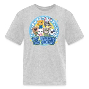 Talking Tom & Friends My Friends, My Squad Kid's T-Shirt - Picture 1 of 28