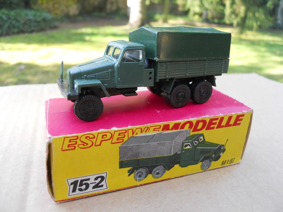 Veicolo Militare Ho ESPEWEMODELLE Plastica Camion Trasporto Truppe MIB Nc - Immagine 1 di 1