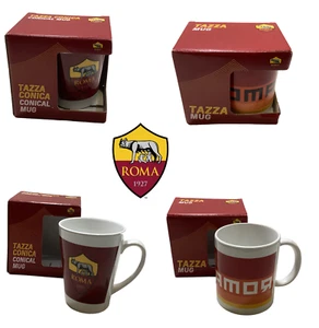 A.S. ROMA TAZZA IN CERAMICA DEL TIFOSO CERAMIC MUG GIFT PACK ROMA AMOR - Picture 1 of 7