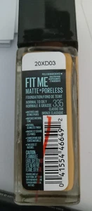 MAYBELLINE NEW YORK. FIT ME. 335 Classic TAN Foundation. Sz 1 Fl.oz Women. NEW - Picture 1 of 2