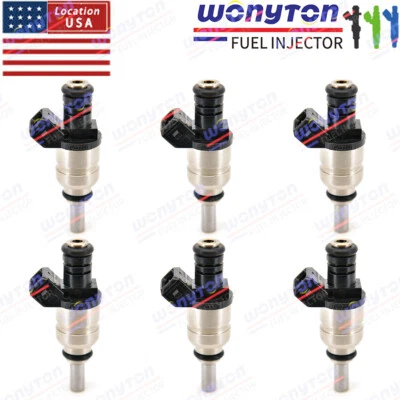 6x OEM Siemens INYECTORES DE COMBUSTIBLE PARA 99-06 BMW 320i 325ci 325i 325xi 525i X3 Z3 Z4 Foto 1 de 4