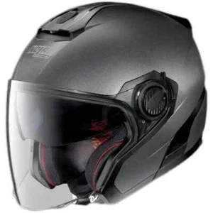 Casco jet Nolan N40-5 Special N-Com BLACK GRAPHITE - Foto 1 di 1