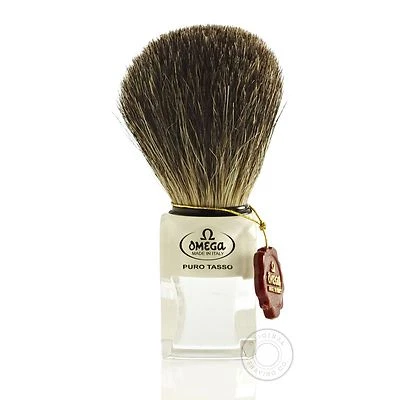 Cepillo de afeitar Omega 6188 Pure Badger Foto 1 de 2