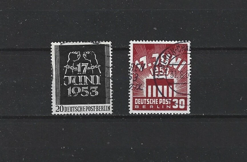 WEST GERMANY STAMPS #'S 9N99-N100 USED VF - Image 1 of 1