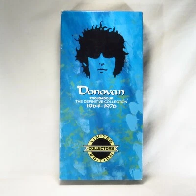 DONOVAN ‎– Troubadour: Definitive 1992 2 x cassette comp. Box Set NM Sealed - Image 1 of 3