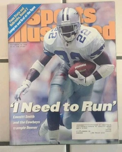 September 18, 1995 Emmitt Smith Dallas Cowboys Sports Illustrated - Picture 1 of 2