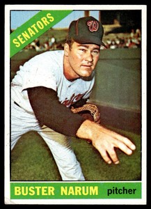 1966 Topps Buster Narum Washington Senators #274