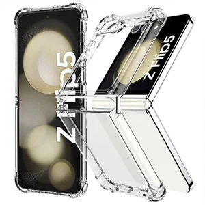 Hülle für Samsung Galaxy Z Flip 5 5G Silikon Schutzhülle TPU Tasche Klar Slim - Picture 1 of 7