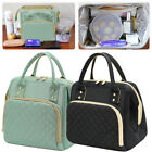 Leakproof Lunch Bag Bento Box Pouch Portable Storage Bags Pockets Picnic Handbag