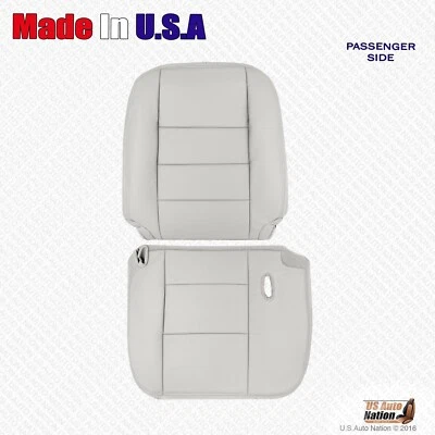 Ford Crown Victoria 2005 2006 2007 pasajero parte inferior y superior cubierta de cuero gris Foto 1 de 4