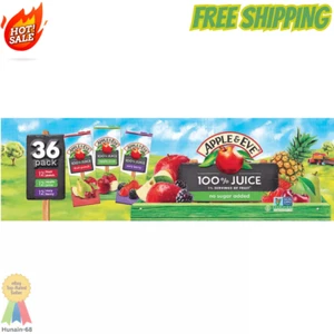 Apple & Eve 100% Juice Variety Pack (6.75 fl. oz., 36 pk.)Free Shipping ,New.. - Picture 1 of 5