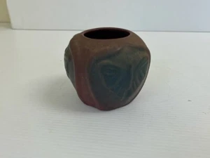 Vintage Van Briggle Colorado Springs Mulberry Art Pottery Bowl Vase 4 1/2" - Picture 1 of 22
