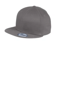 New Era 9Fifty CHARCOAL Flat Snapback Hat Cap Blank  9FIFTY ( NE400 ) (Charcoal) - Picture 1 of 6