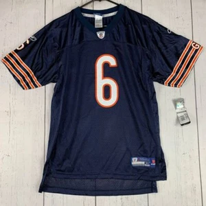 Chicago Bears Cutler 6 NFL XL Reebok Jersey T-Shirt Blue New Youth - Picture 1 of 8