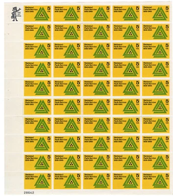Scott #1314 National Park Service 5¢ Sheet of 50 Stamps - MNH - Image 1 of 2