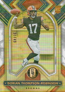 2023 Panini - Gold Standard - Dorian Thompson-Robinson - RC - 30/49