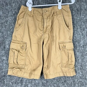 Lucky Brand Shorts Boys 10 Brown Cargo Adjustable Waist Play Casual Bottoms - Picture 1 of 11