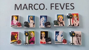 SERIE COMPLETE : MARILYN POP ART 2012 CF - Picture 1 of 1