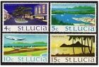 St Lucia 263b-268a WMK 373, MNH. Mi 255/260. 1975. Harbor, Airport, Pigeon Isle.