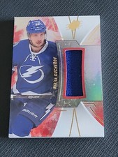 2016-17 UPPER DECK SPX NIKITA KUCHEROV #42 GAME-USED MEMORABILIA JERSEY (#2)