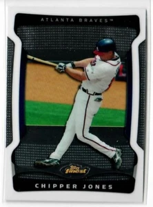 2009 Finest #10 Chipper Jones ~ Atlanta Braves! - Foto 1 di 1