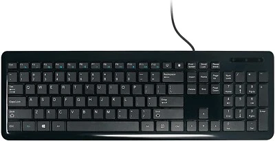 New Retail Targus UK English QWERTY USB Slim Internet Media Keyboard AKB04UK - Image 1 of 4