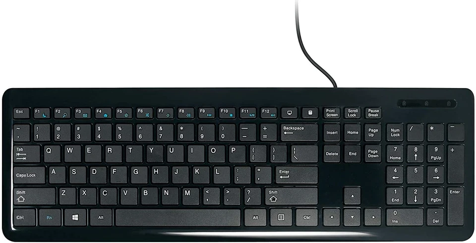 New Retail Targus UK English QWERTY USB Slim Internet Media Keyboard AKB04UK - Image 1 of 4