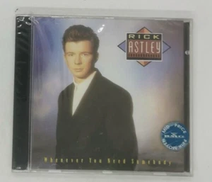 Whenever You Need Somebody by Rick Astley (CD, 1987) SEALED - Picture 1 of 2