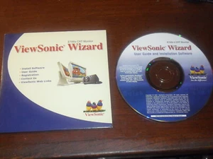 ViewSonic Wizard E70f/b CRT Monitor Install Software CD - Picture 1 of 3