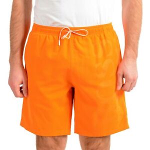 Hugo Boss Men's "Orca" Bright Orange Swim Board Shorts US M IT 50