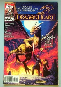 DragonHeart #2 ~ TOPPS 1996 ~ Adaptación de la película - Cubierta de Hildebrandt Bros en estado bastante bueno/casi nuevo - Imagen 1 de 2