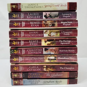 Love Inspired Historical Christian Romance Lot of 10 Books Novels Inspirational - Picture 1 of 9