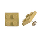 Ohrstecker Für lego 2x2 Quadrat Ohrringe Neuheit Cool Geschenkidee