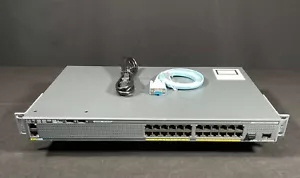 Cisco WS-C2960X-24TD-L 24 Port Gigabit Switch - Same Day Shipping - Picture 1 of 5