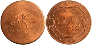 Dearborn Michigan ANA 1979  Pikes Peak Copper  Medal  (04182) - Picture 1 of 3