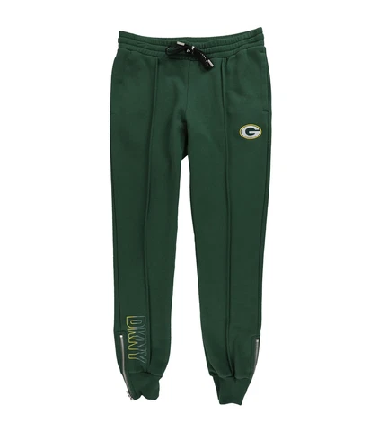 DKNY Womens Green Bay Packers Athletic Jogger Pants, Green, Small Cover