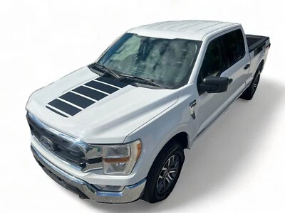 2021-2026 para Ford F-150 calcomanías capó centro rayas de vinilo 3M gráficos automáticos Foto 1 de 4