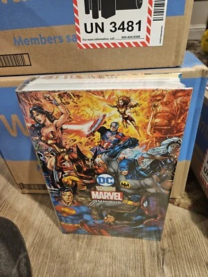 DC VERSUS MARVEL Omnibus HC Direct Market Comics DM Variant 2024 CA Lee Perez - Image 1 of 2