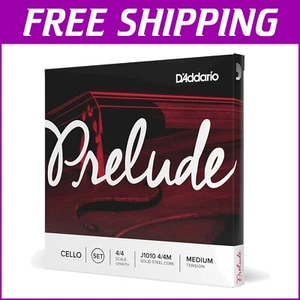 Educator's Choice - D'Addario Prelude Cello Strings Set 4/4 Scale Medium Tension - Picture 1 of 8