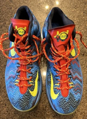 Nike KD V 5 2012 Blue Green BasketBall Shoes Size 6.5Y - Image 1 of 4