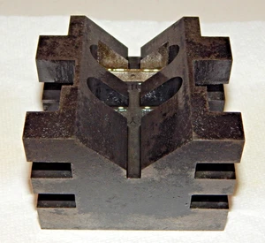 Werkzeugmacher gehärteter Stahl V-Block Gary Pudell 86 Maße 2 3/4" x 2,5" x 2 1/4 - Bild 1 von 19