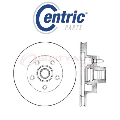 Centric C-TEK Disc Brake Rotor for 1977-1979 Ford LTD II 5.0L 5.8L 6.6L V8 - zx - Image 1 of 4