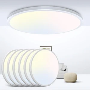 Flush Mount Ceiling Light 9Inch 24W 2400LM Flat Led Lighting Fixture for Ceil... - Picture 1 of 7