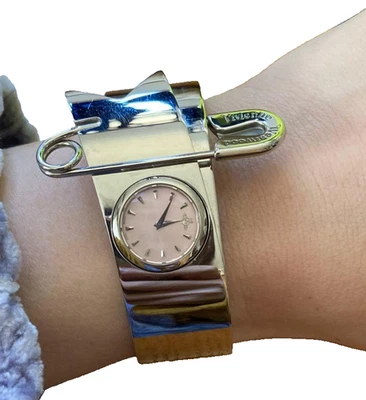 Rare Vivienne Westwood Safety Pin Design Watch Limited Edition Working Used - Image 1 of 3