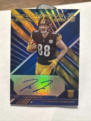 2021 Panini XR Luminous Endorsements Pat Freiermuth RC Auto LUM-PFR 48/49 - Image 1 of 2